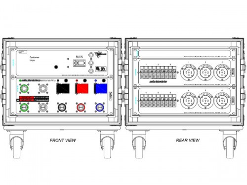 Modular Power Distribution Units | Portable Motor Control | Stage Power ...